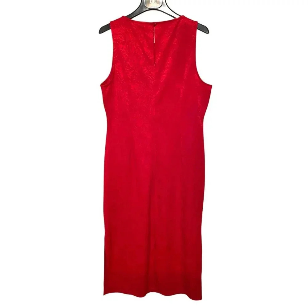 I.N.C. International Concepts Dresses Festive Red Christmas Women's Size (14) - Picture 2 of 7